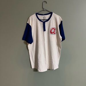 Fanatics Atlanta Braves Button Shirt Size XL
